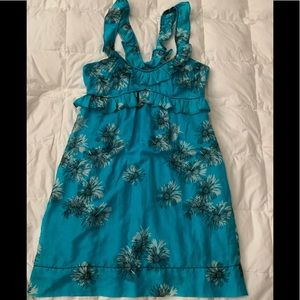 Max Studio Turquoise Summer Dress